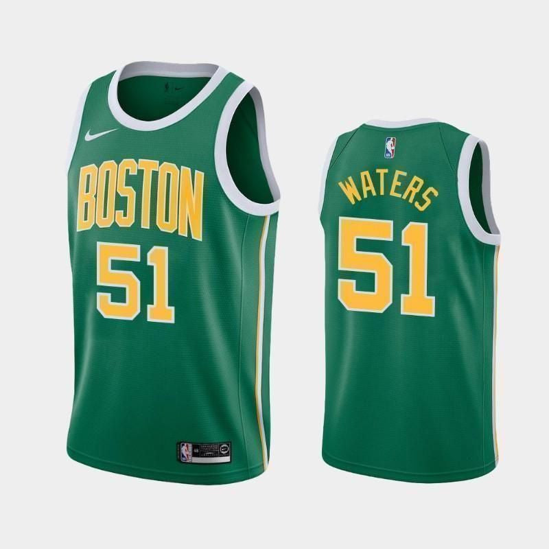 Boston Celtics #51 Tremont Waters Earned Green Swingman Jersey