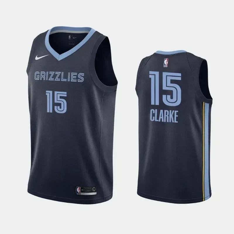 Brandon Clarke Memphis Grizzlies Icon Navy Swingman Jersey
