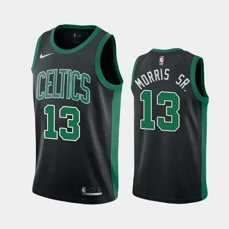 Boston Celtics #13 Marcus Morris Sr. Statement Black Swingman Jersey