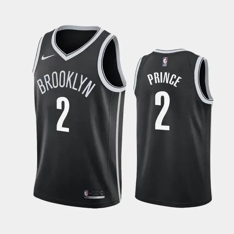 Brooklyn Nets #2 Taurean Prince Icon Black Swingman Jersey