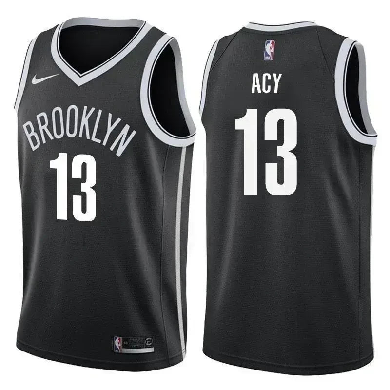 Brooklyn Nets #13 Quincy Acy Icon Black Swingman Jersey