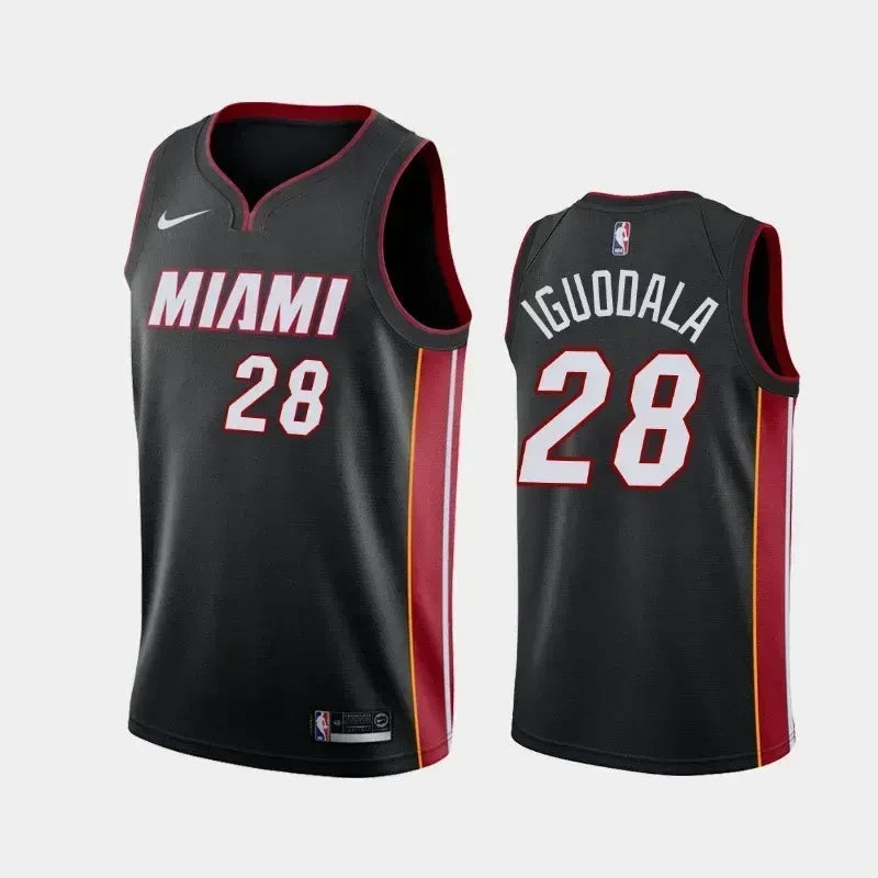 Andre Iguodala Miami Heat Icon Black Swingman Jersey