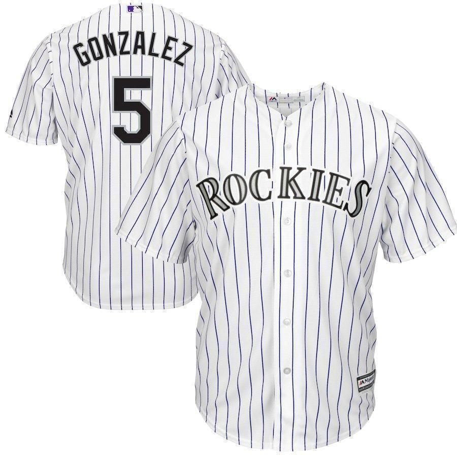 Carlos Gonzalez Colorado Rockies Baseball Player Jersey