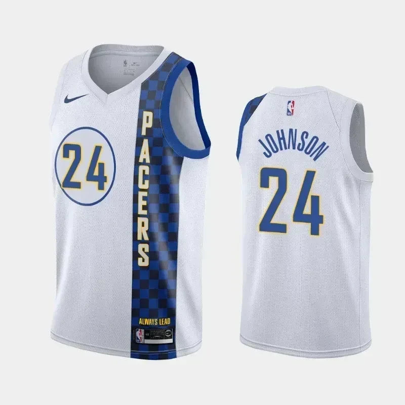 Alize Johnson Indiana Pacers City White Swingman Jersey