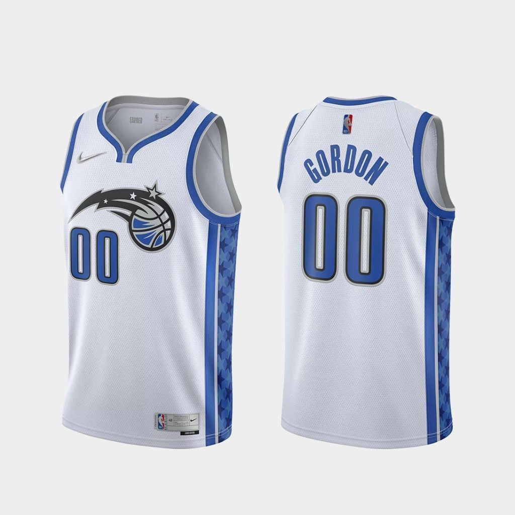 Aaron Gordon Orlando Magic 2020-21 Earned Edition White Swingman Jersey