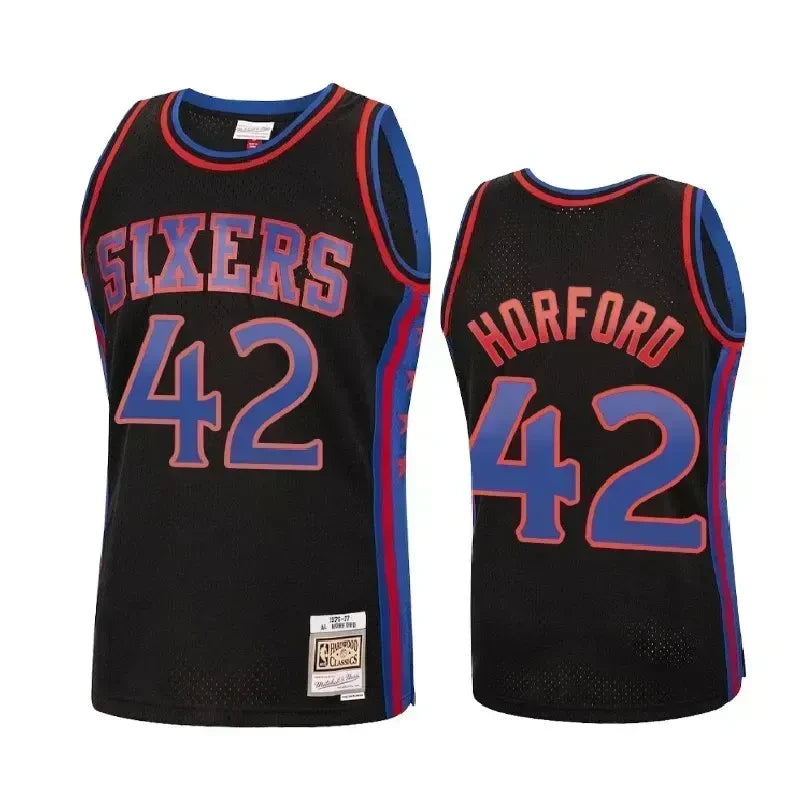 Al Horford Philadelphia 76ers Reload Hardwood Classics Black Swingman Jersey