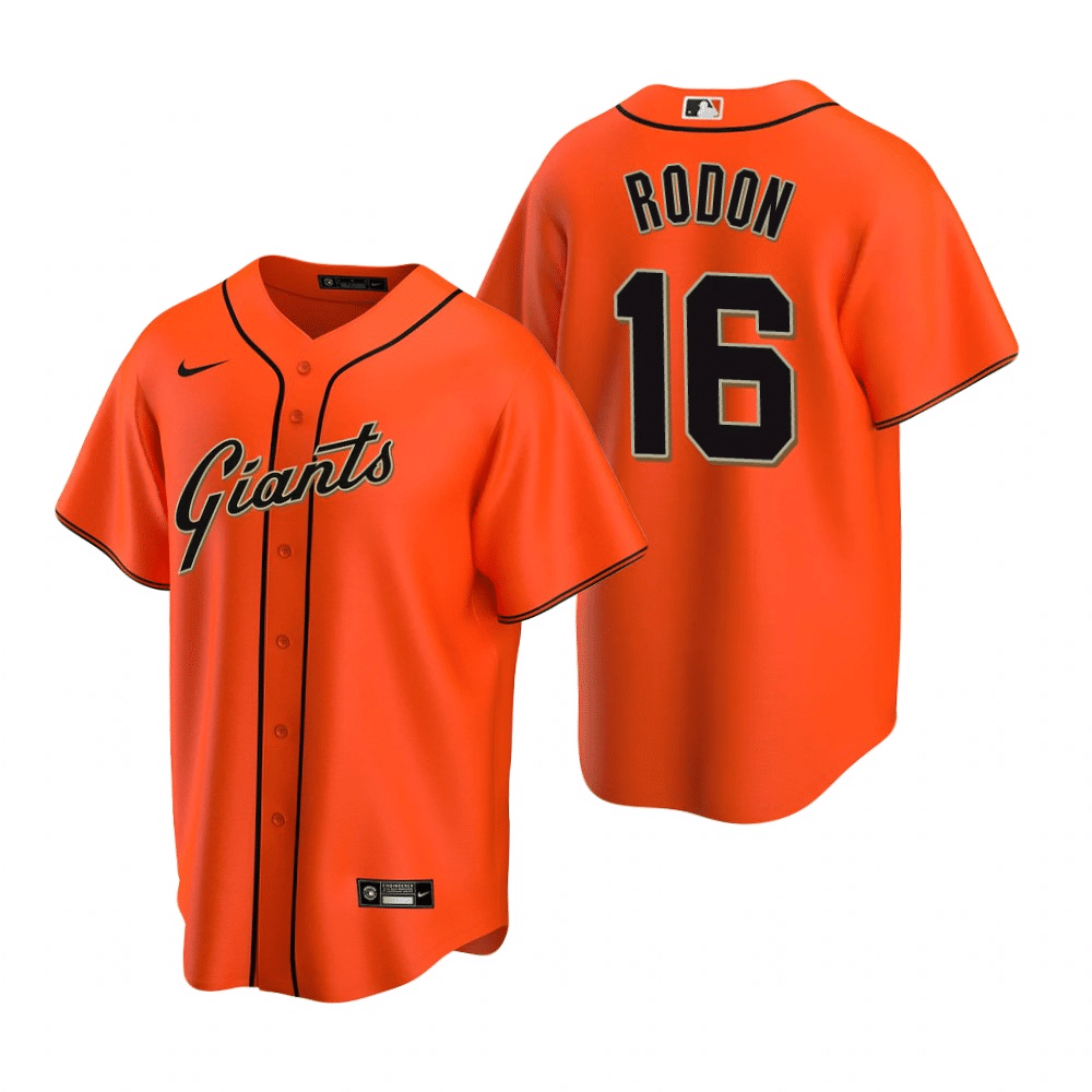 Carlos Rodon San Francisco Giants Alternate Orange Baseball Player Jersey