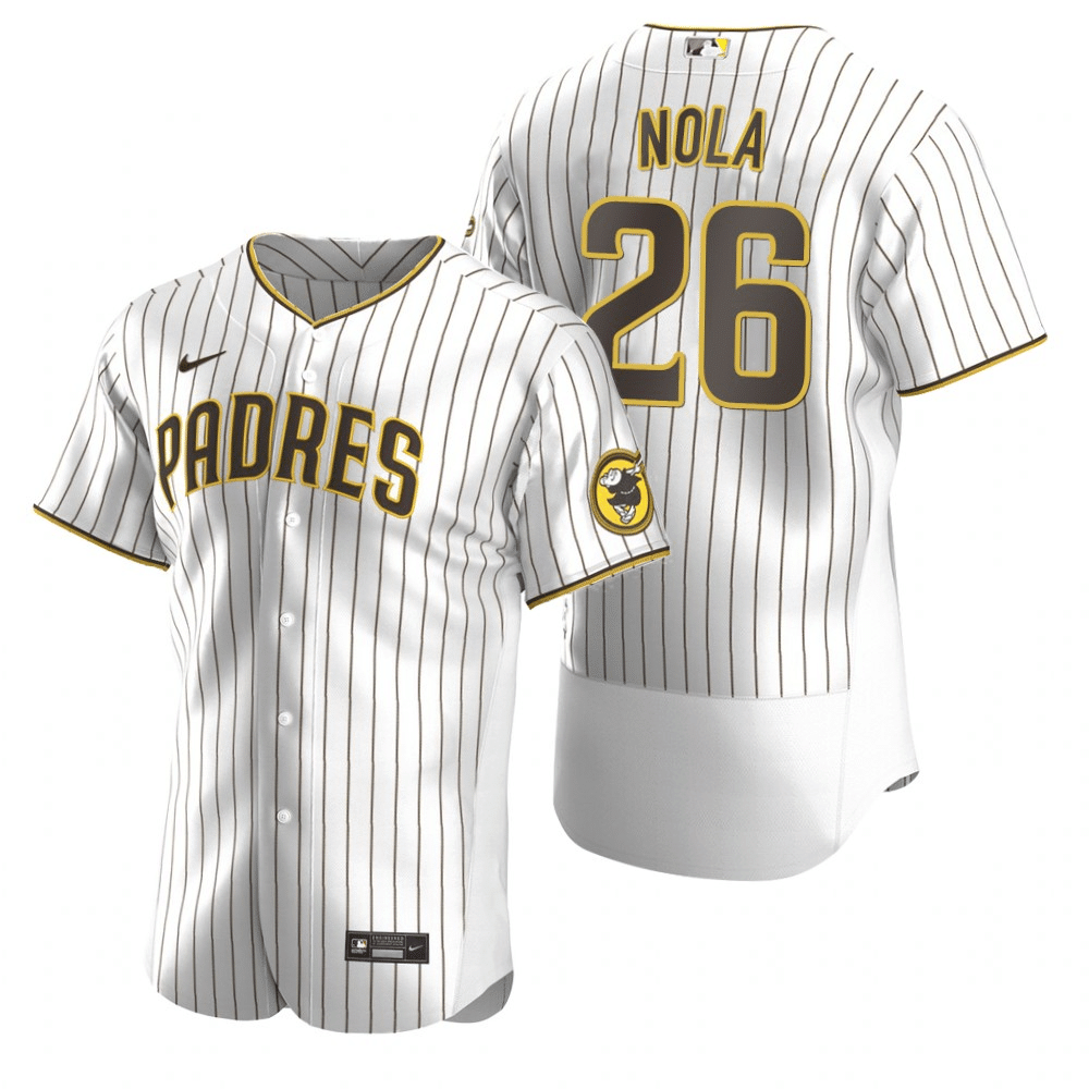 Austin Nola San Diego Padres Home White Baseball Player Jersey
