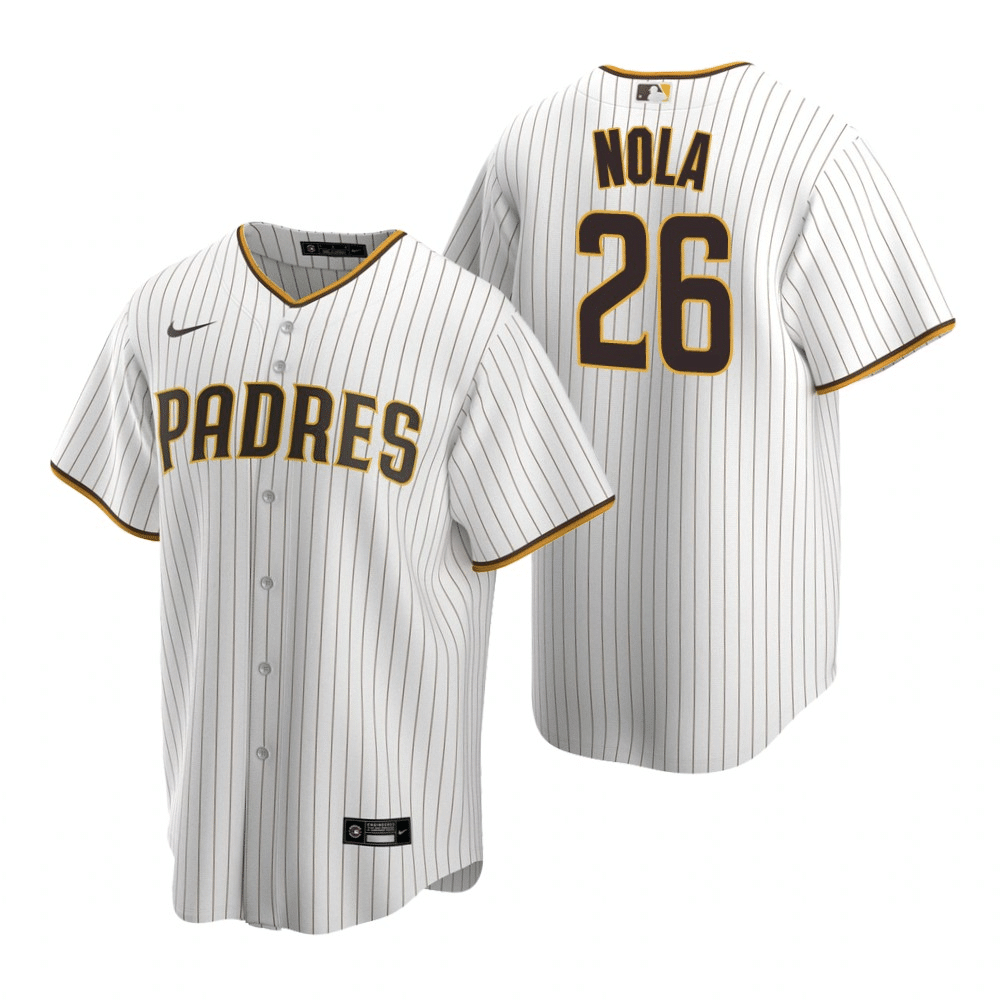 Austin Nola San Diego Padres Home White Baseball Player Jersey