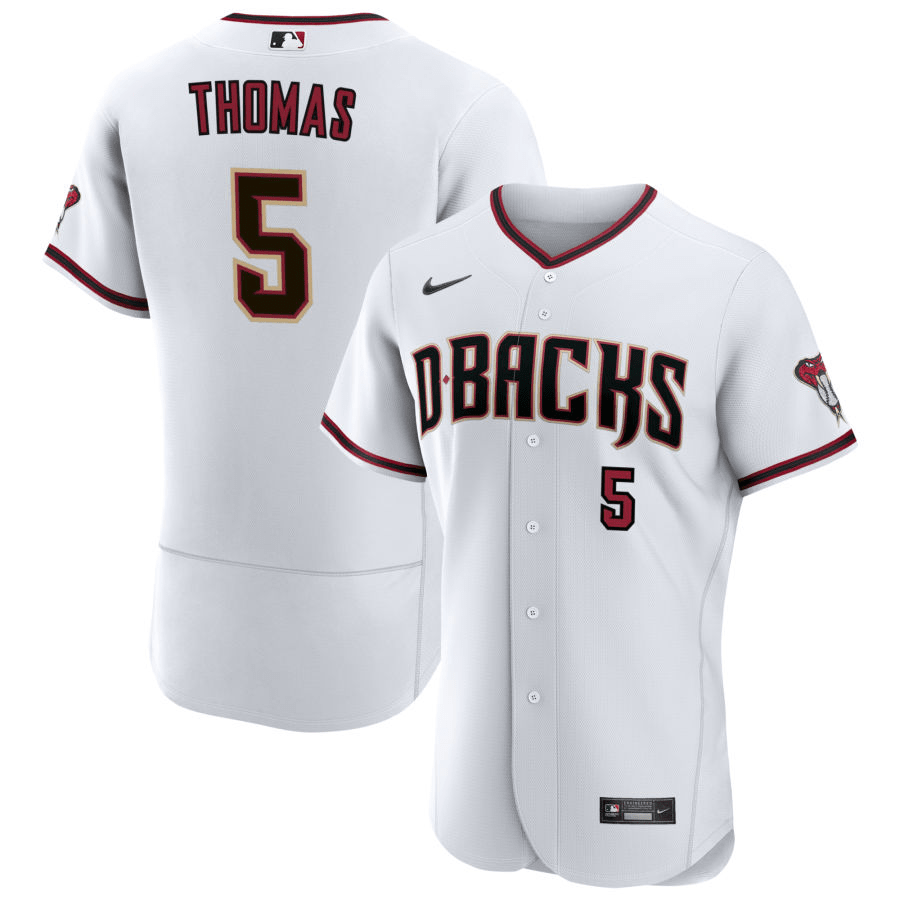 Alek Thomas Arizona Diamondbacks Home White Baseball Player Jersey