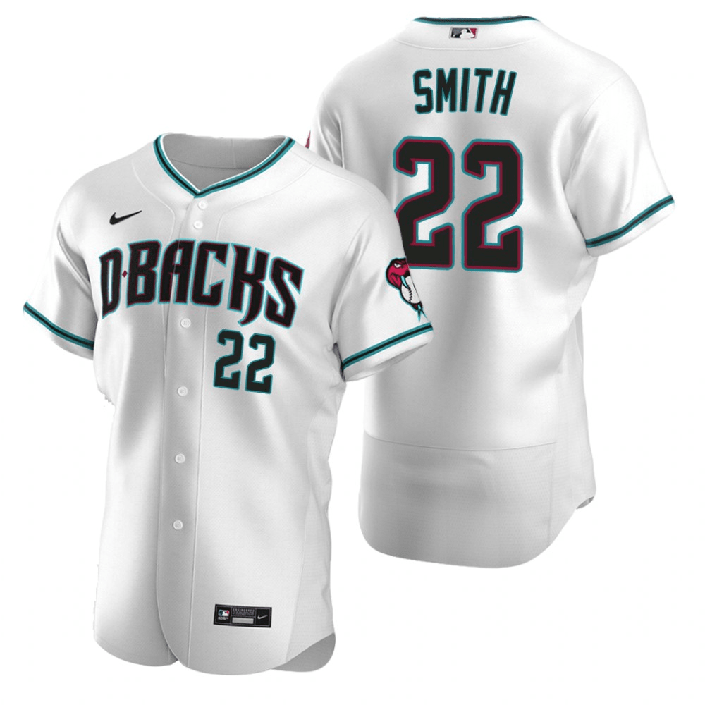 Caleb Smith Arizona Diamondbacks Alternate White Baseball Player Jersey