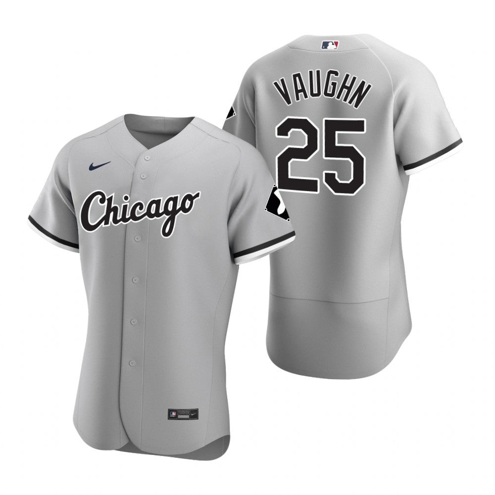 Andrew Vaughn Chicago White Sox Road Gray Baseball Player Jersey