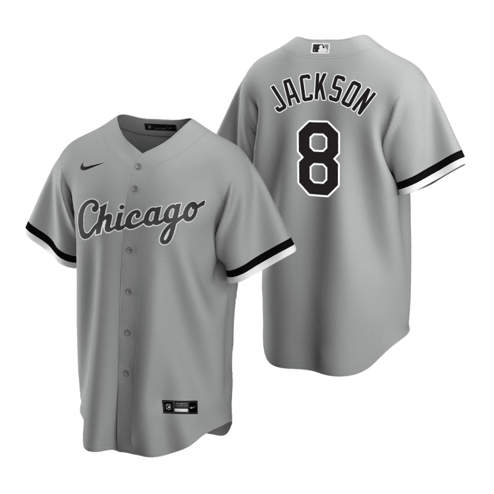 Bo Jackson Chicago White Sox Road Gray Baseball Player Jersey