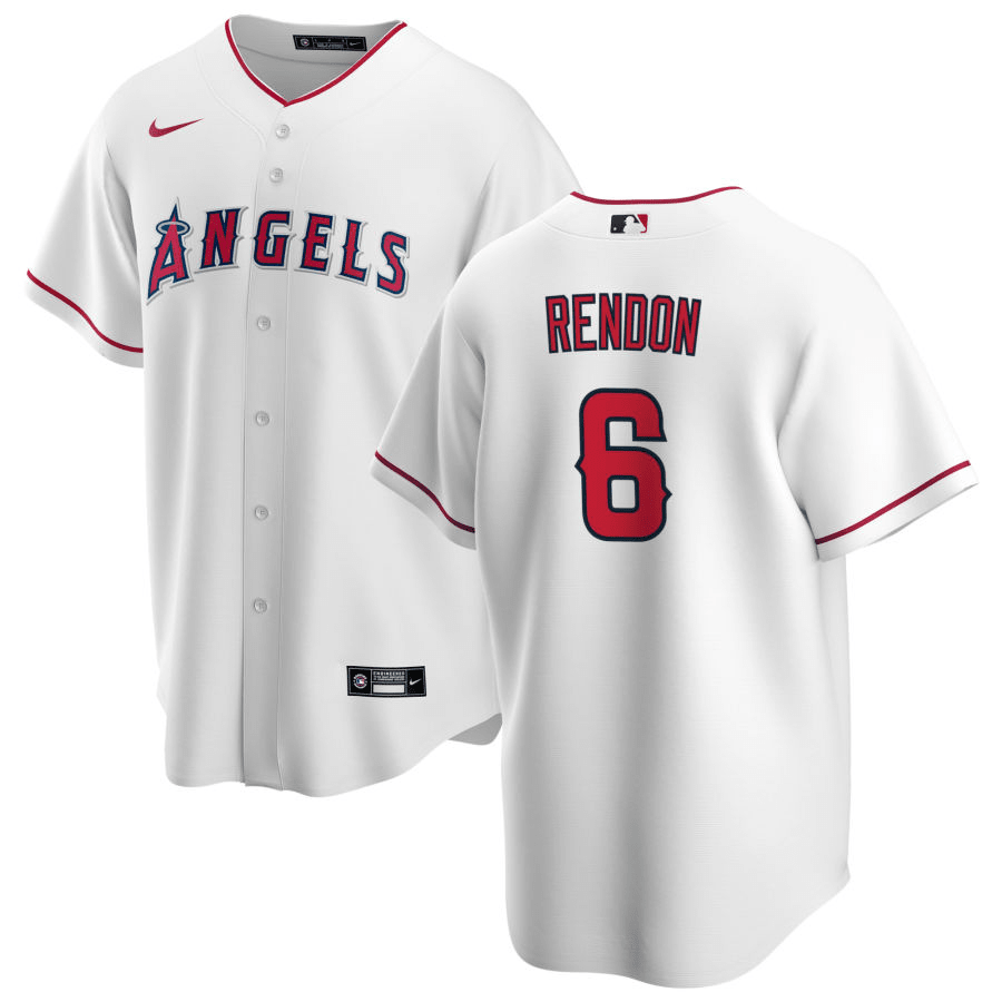 Anthony Rendon Los Angeles Angels Home White Baseball Player Jersey