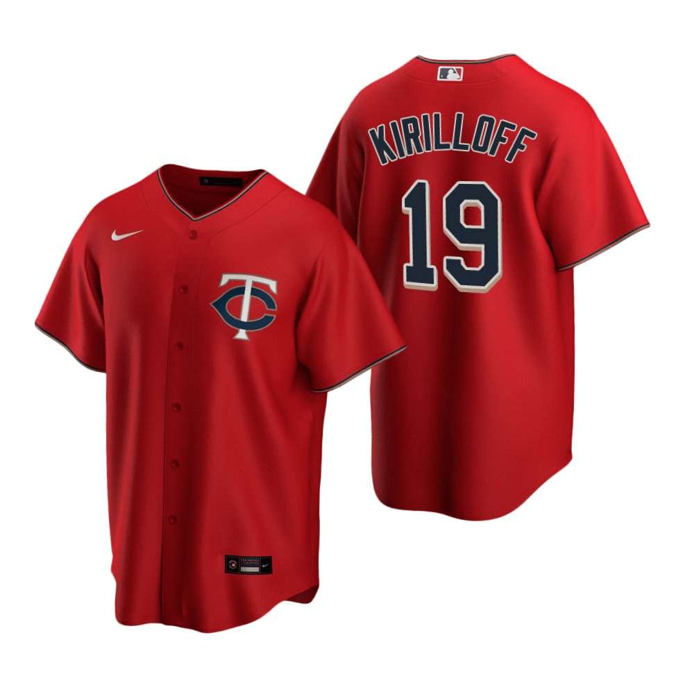 Alex Kirilloff Minnesota Twins Alternate Red Baseball Player Jersey
