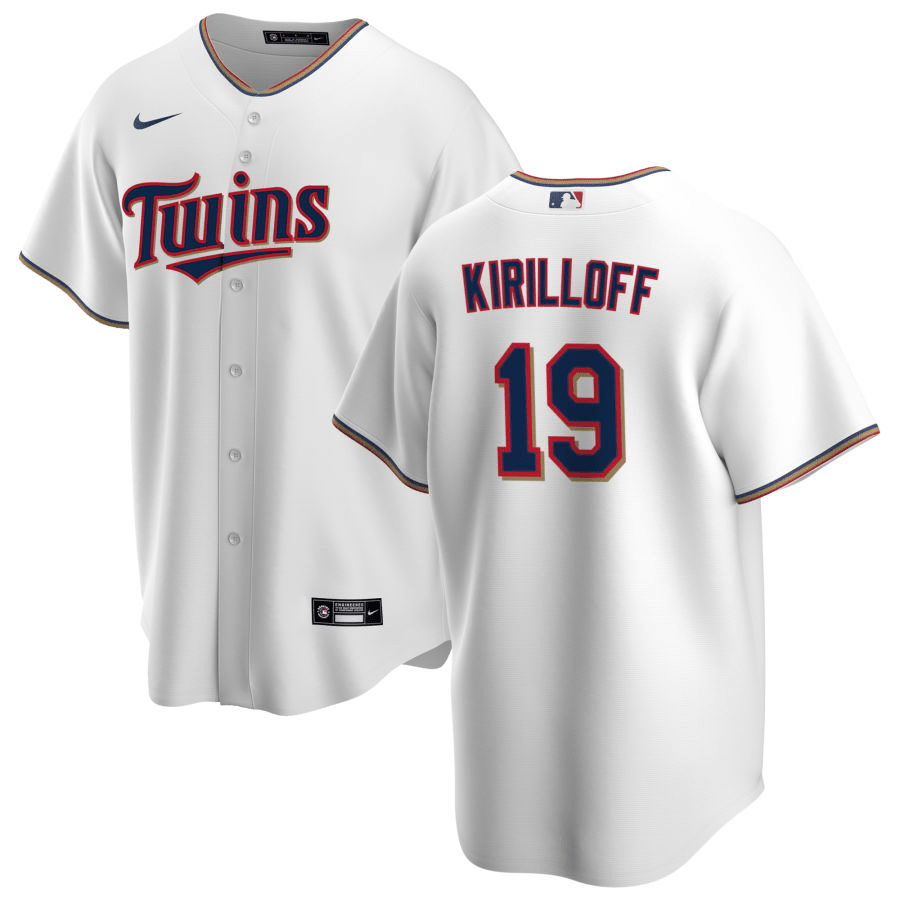 Alex Kirilloff Minnesota Twins Home White Baseball Player Jersey