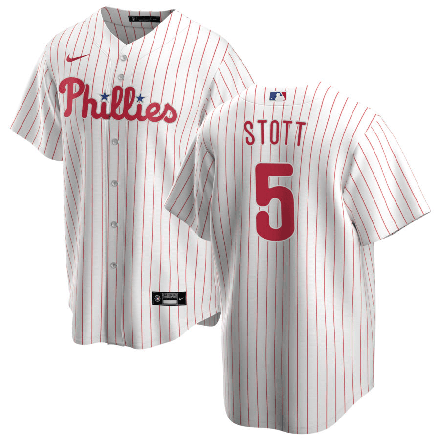 Bryson Stott Philadelphia Phillies Home White Baseball Player Jersey
