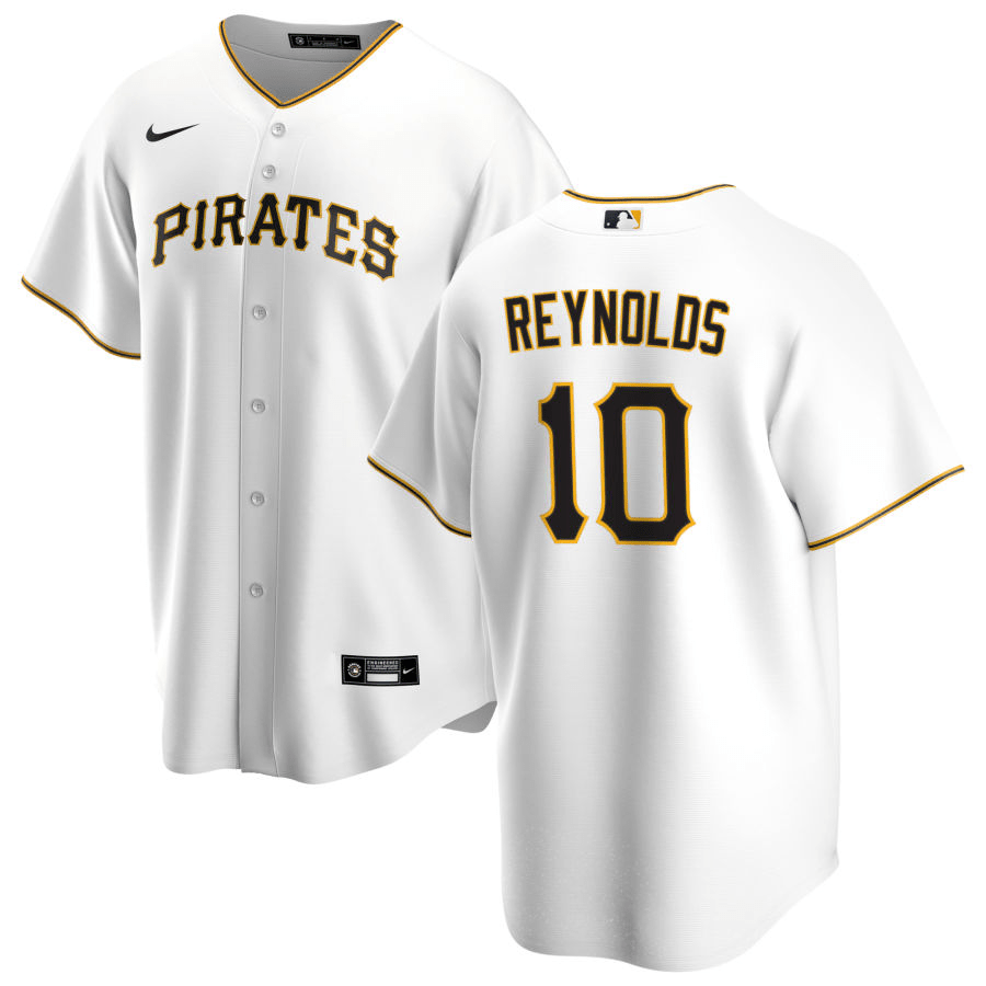 Bryan Reynolds Pittsburgh Pirates Home White Baseball Player Jersey