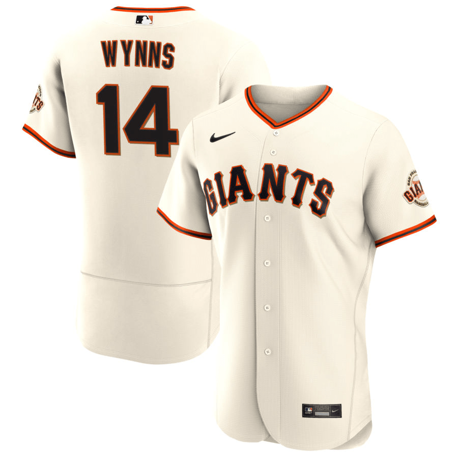 Austin Wynns San Francisco Giants Home Cream Baseball Player Jersey