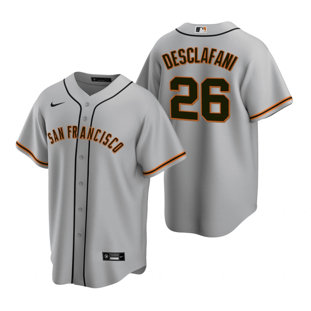 Anthony DeSclafani San Francisco Giants Road Gray Baseball Player Jersey