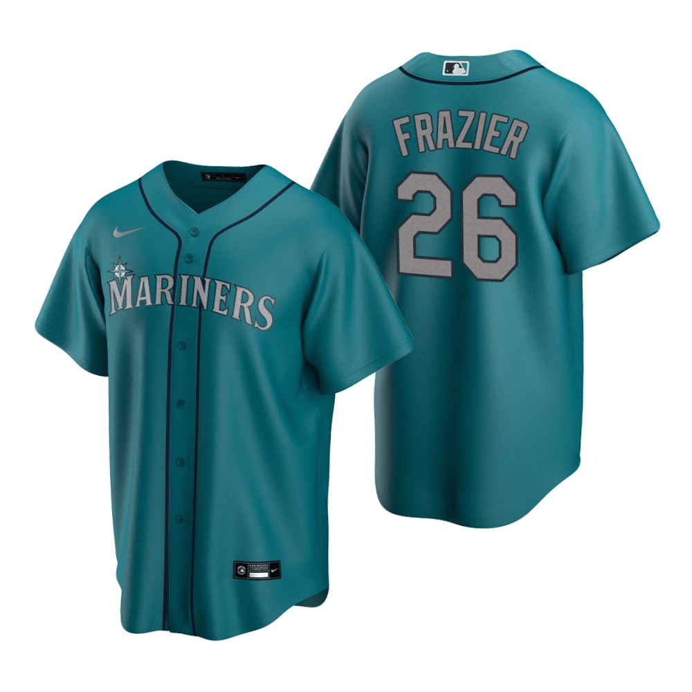 Adam Frazier Seattle Mariners Alternate Aqua Baseball Player Jersey