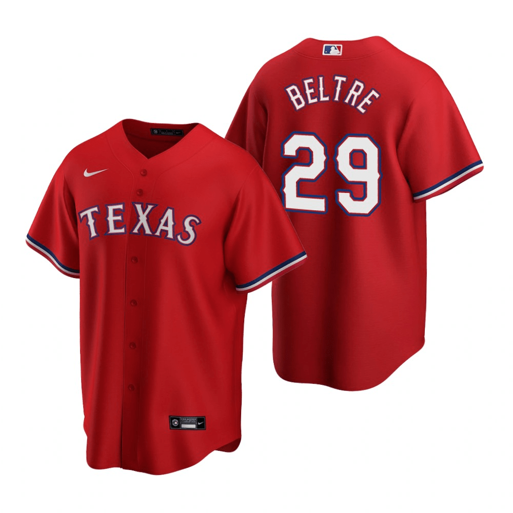 Adrian Beltre Texas Rangers Alternate Red Baseball Player Jersey
