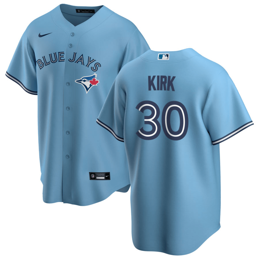 Alejandro Kirk Toronto Blue Jays Alternate Blue Baseball Player Jersey