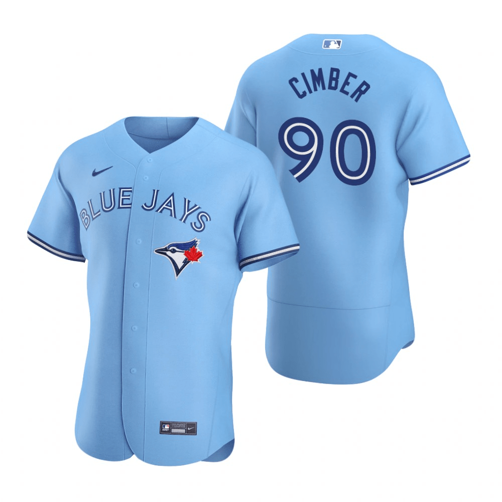 Adam Cimber Toronto Blue Jays Alternate Blue Baseball Player Jersey