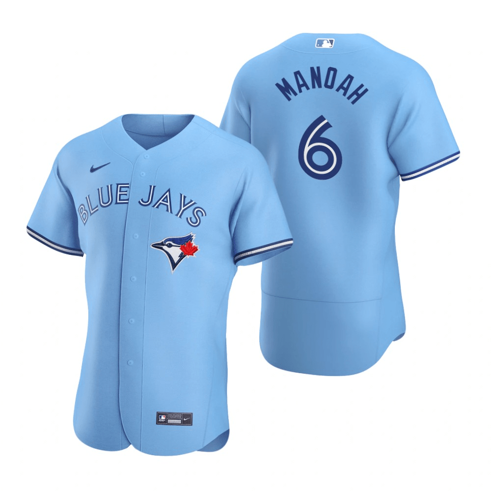 Alek Manoah Toronto Blue Jays Alternate Blue Baseball Player Jersey