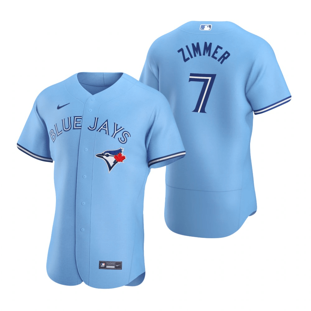 Bradley Zimmer Toronto Blue Jays Alternate Blue Baseball Player Jersey