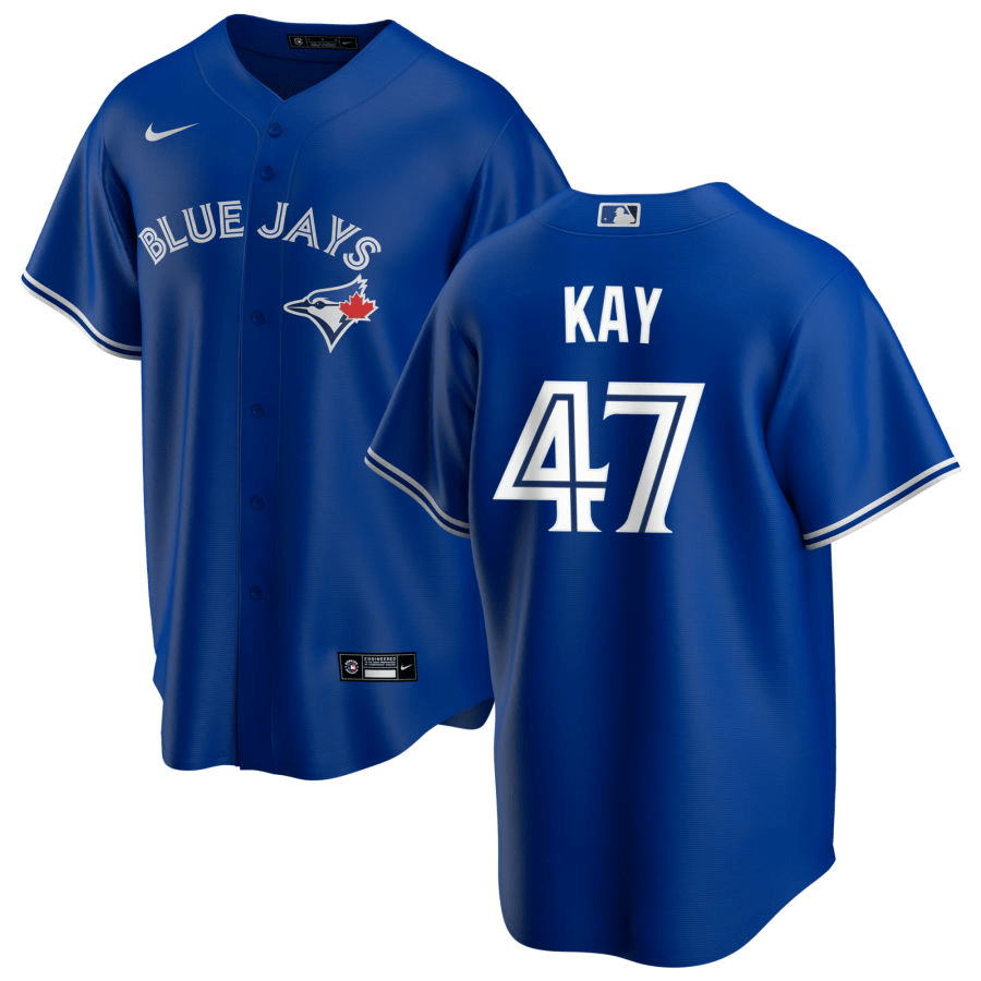 Anthony Kay Toronto Blue Jays Alternate Royal Baseball Player Jersey