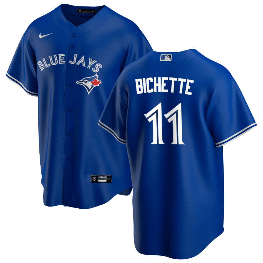 Bo Bichette Toronto Blue Jays Alternate Royal Baseball Player Jersey