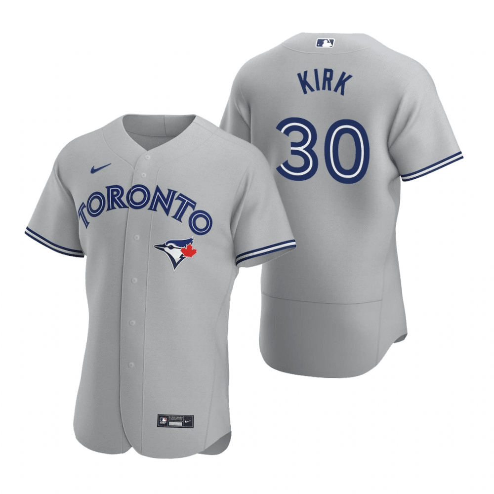 Alejandro Kirk Toronto Blue Jays Road Gray Baseball Player Jersey