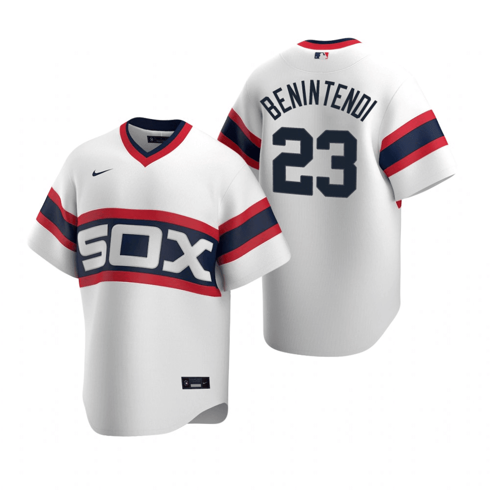 Andrew Benintendi Chicago White Sox Cooperstown Collection Home White Baseball Player Jersey