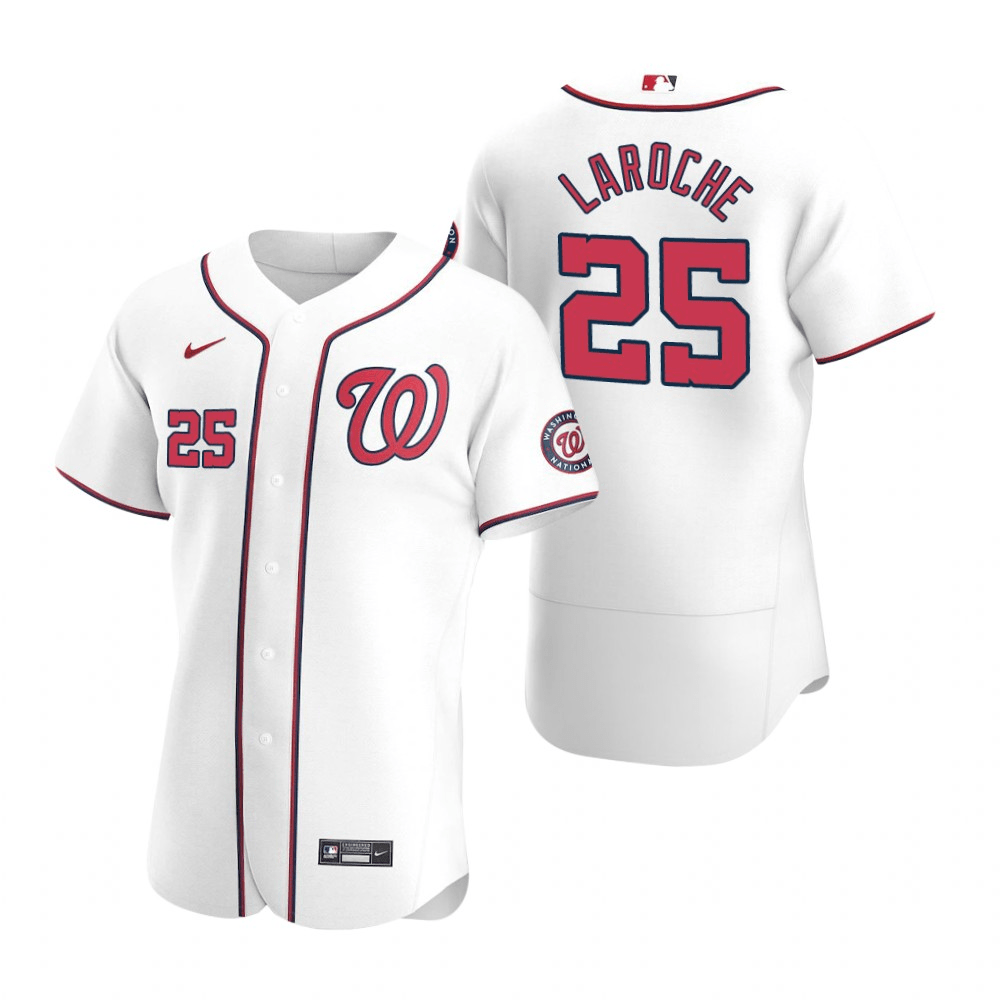 Adam LaRoche Washington Nationals Alternate White Baseball Player Jersey