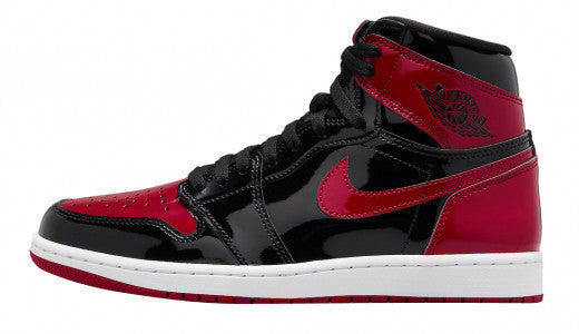 Men's Air Jordan 1 Bred Toe Shoes
