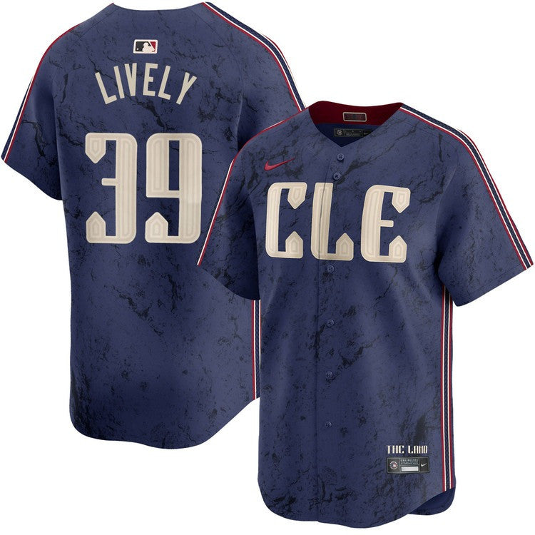 Ben Lively Cleveland Guardians 2024 City Connect Limited Jersey