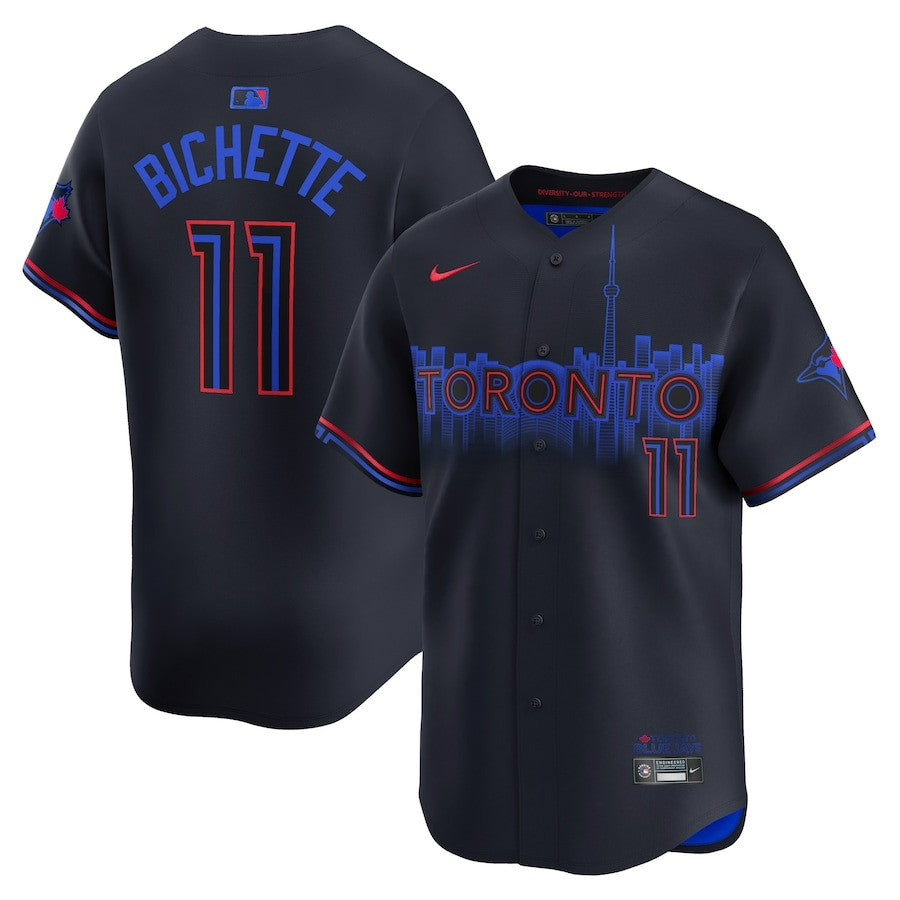 Bo Bichette Toronto Blue Jays 2024 Navy City Connect Limited Jersey