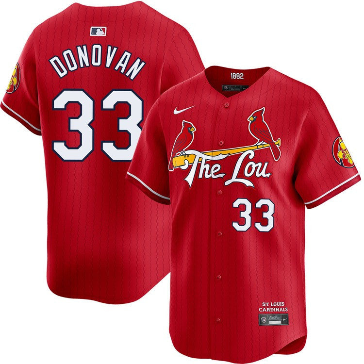 Brendan Donovan St. Louis Cardinals 2024 Red City Connect Limited Jersey