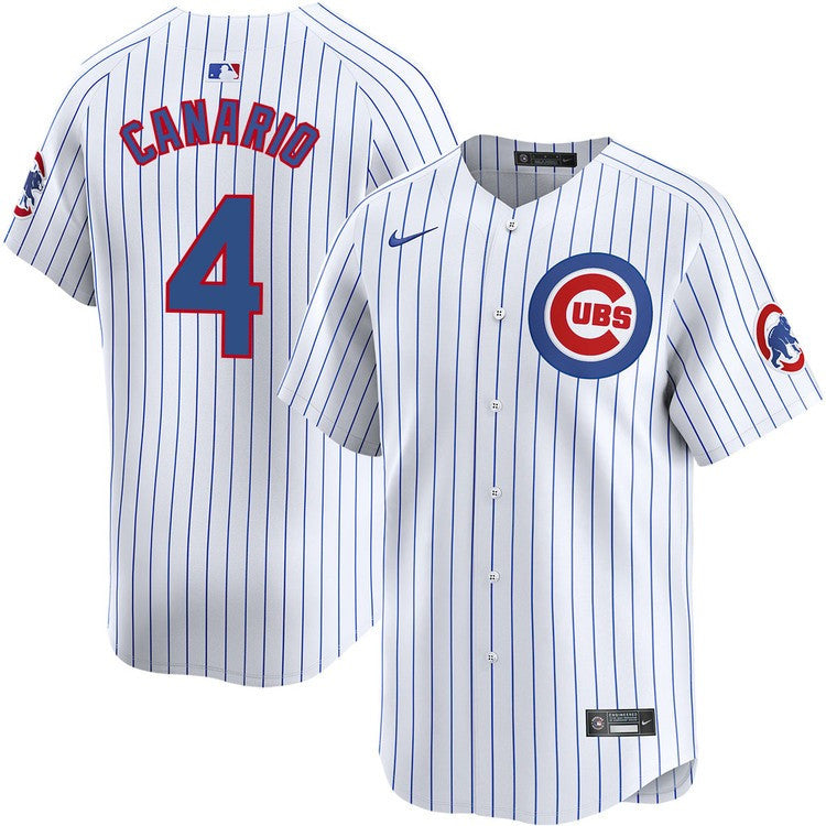Alexander Canario Chicago Cubs 2024 Home Limited White Jersey