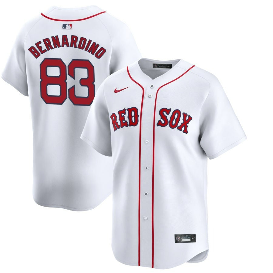 Brennan Bernardino Boston Red Sox 2024 Home Limited White Jersey