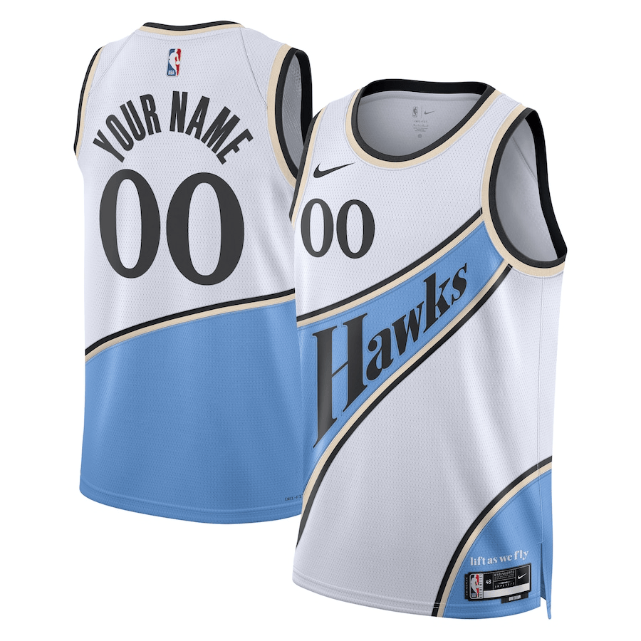 Bogdan Bogdanović Atlanta Hawks 2024-2025 City Edition Swingman White Jersey