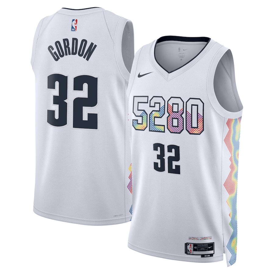 Aaron Gordon Denver Nuggets 2024-2025 City Edition Swingman White Jersey