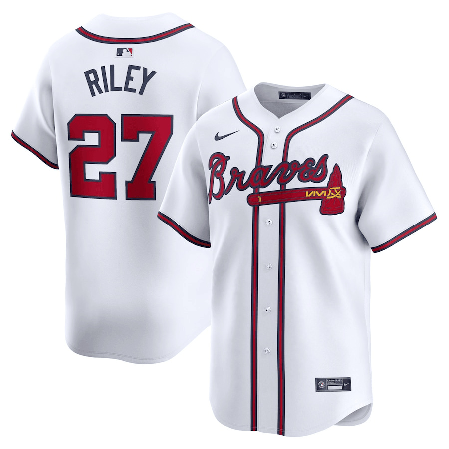 Austin Riley Atlanta Braves 2024-2025 Home Limited White Jersey