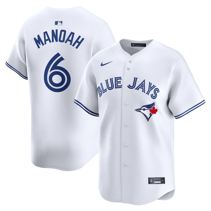 Alek Manoah Toronto Blue Jays 2024-2025 Home Limited Player White Jersey