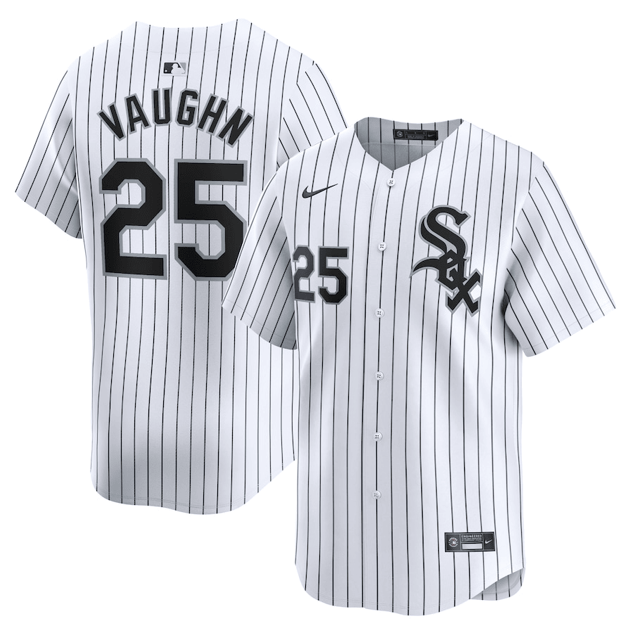 Andrew Vaughn Chicago White Sox 2024-2025 Home Limited White Jersey