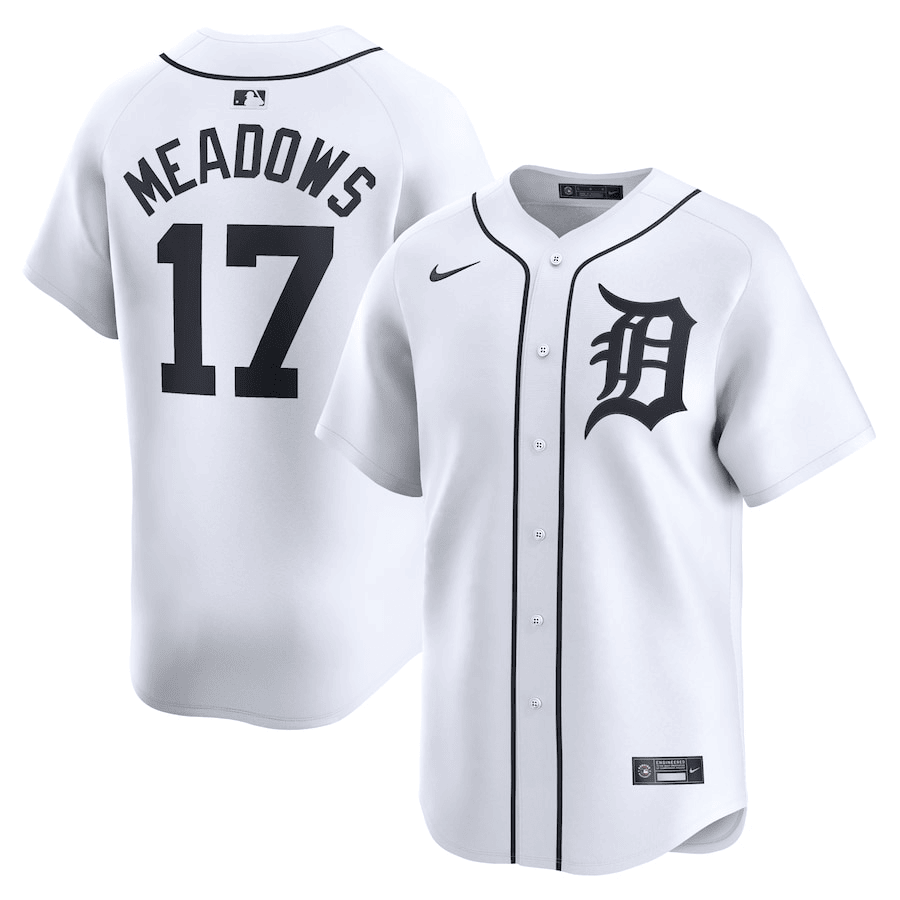 Austin Meadows Detroit Tigers 2024-2025 Home Limited Player White Jersey