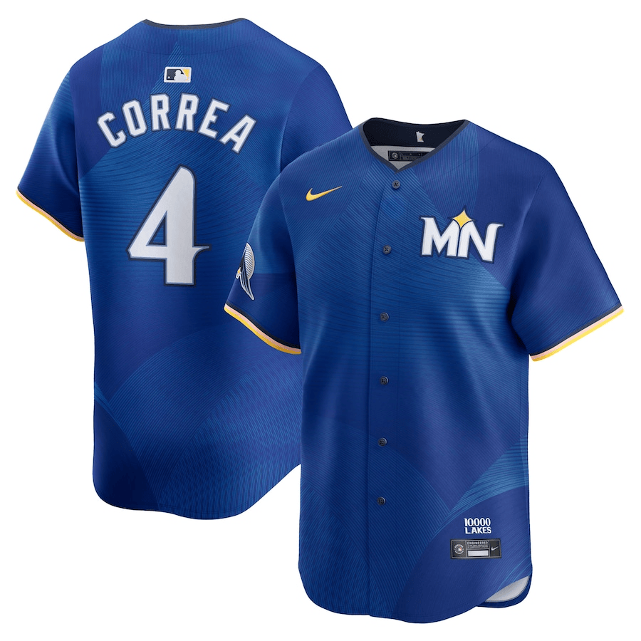 Carlos Correa Minnesota Twins 2024 City Connect Limited Royal Jersey