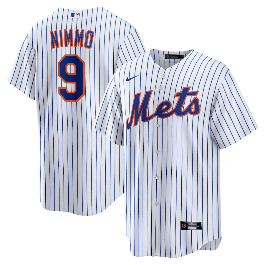 Brandon Nimmo New York Mets 2024-2025 Home Player White Jersey