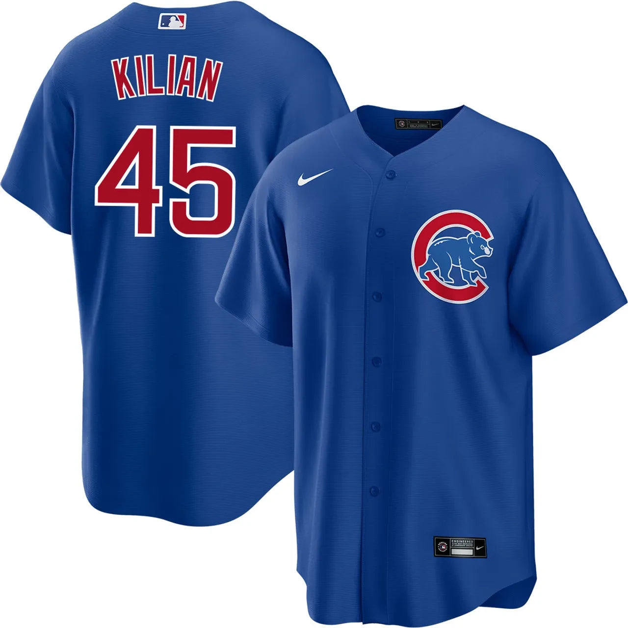 Caleb Kilian Chicago Cubs 2024 Alternate Royal Jersey